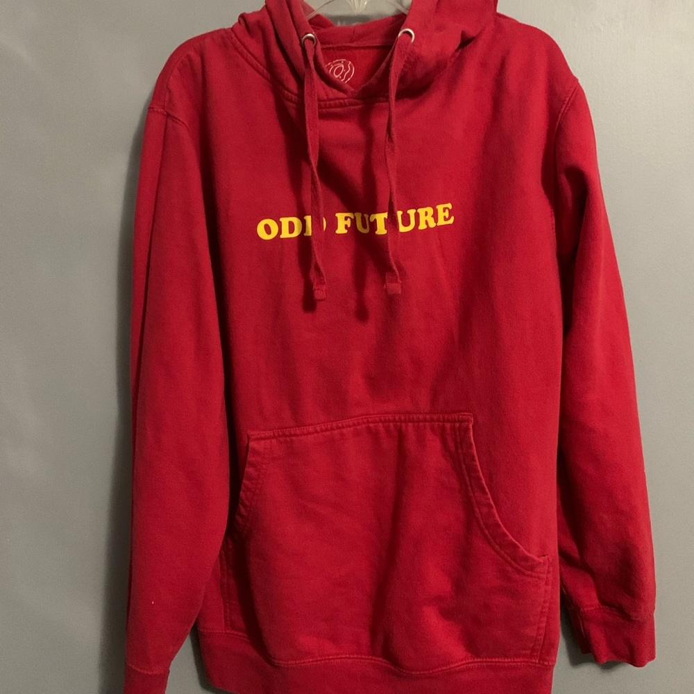 Odd future x Santa cruise red hoodie